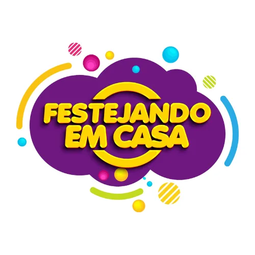 Festejando em Casa Logo
