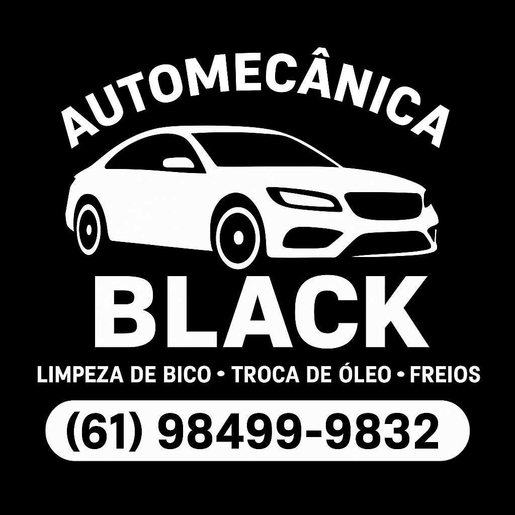 Auto Mecânica Black Logo